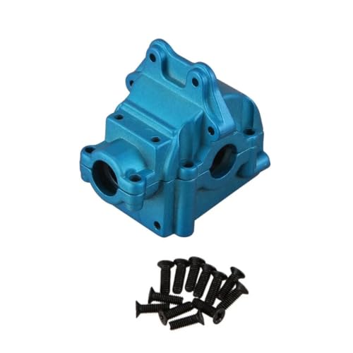 RC Crawlers Components Differential Gearbox Housing Metal for Wltoys 144001 144002 144010 124016 124019 RC Car Upgrades Components(Blue) - color: Blue