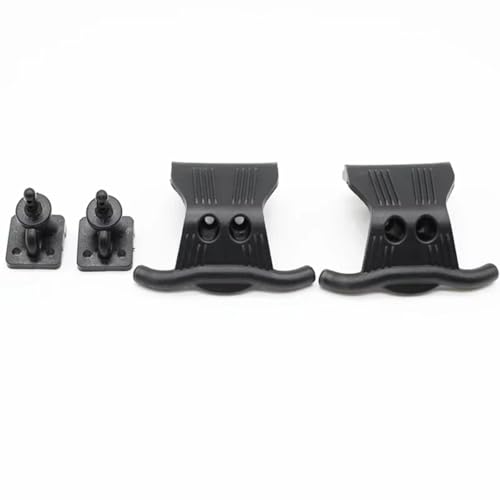Compatible with Wltoys 284161 1/28 RC Car Upgrade Spare Parts Accessories 2 Set Front Bumper and Body Mount Post RC Car Bumper