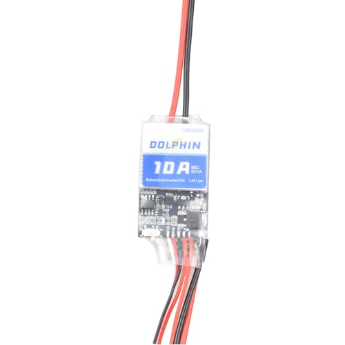 10A Brushed Bidirectional ESC for 130/180 Motor RC Car Boat Tank 2S-4S