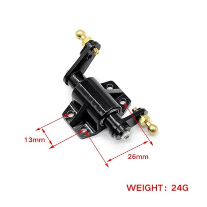 Rc Accessories For Tamiya 1/14 Metal Upgrade Steering Gear Bearing Assembly Mount RC Truck Tractor Car Upgrades Parts
