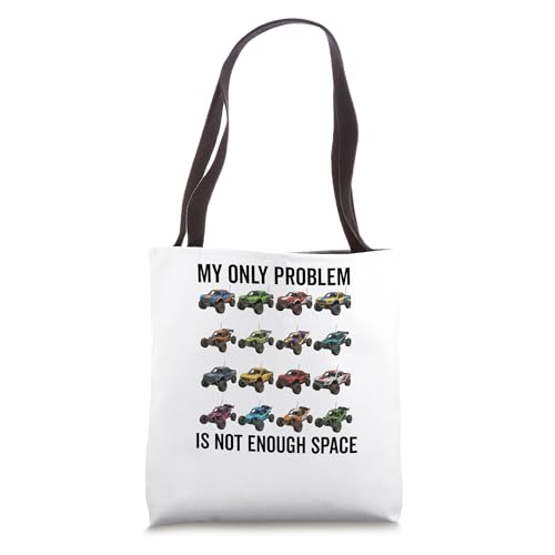 RC Car Racing Remote Control Car Racer Men Boy Husband Tote Bag
