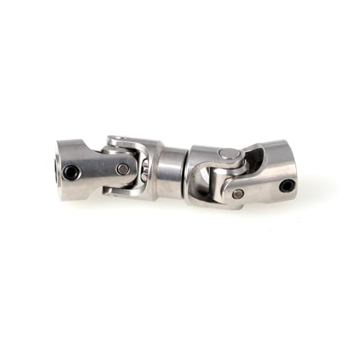 LCX 1/10th RC Crawler Car Hard Steel Universal Drive Shaft for RC Truck TRX4 TRX6 SCX10 SCX10 II SCX10 III SCX10 PRO UTB10 RBX10 Capra Gen8, Upgrades Parts Accessories (45-55mm / 1.77-2.16 in)