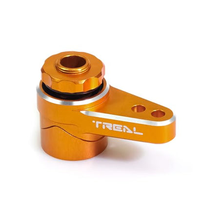 Treal Aluminum 7075 Servo Saver Set 25T for LMT Monster (Orange) - color: Orange