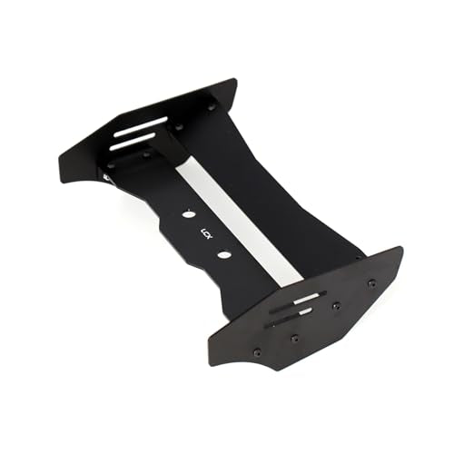 LCX Racing RC Car CNC Machined Aluminum Rear Wing for RC Truck Arrma 1/8 Typhon, Upgrades Parts Accessories