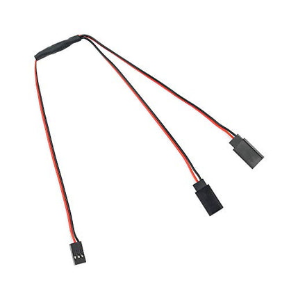 30cm Remote Control Y Servo Extension Cable, Male to Female (Pack of 5)
