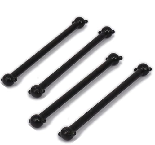 Steel Metal RC Car Drive Shaft Dogbone Overall Length 63mm for 1/10 RC Hobby Model Car hsp Wltoy Redcat 4PCS/Set - size: 63mm