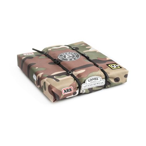 RC Car Simulated Roof Luggage Tent Bag Decorate Handmade for 1/8 1/10 RC Crawler Car TRX4 Defender SCX10 90046 RC4WD (Camouflage) - color: Camouflage
