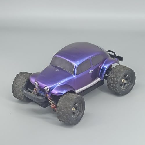 SANTAIZI 1/16 Scale Beetle Body Shell Replacement for MT and Short Course Car Width 130mm with Decal Sheet(STZ16TGBSL)