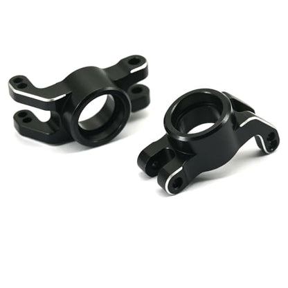 Aluminum Rear Hub Knuckle Arm for ARRMA Mini Kraton 1/16 RC Car, Upgrade Replacement Parts, (Black Rear Hub/Knuckle Arm) - color: Black Rear Hub/Knuckle Arm