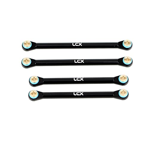 LCX Racing 1/18th RC Crawler Car Aluminum Steering Link Set Upper Link Set for Axial Capra UTB18 Unlimited Trail Buggy, Upgrades Parts Accessories (Upper Link Set)