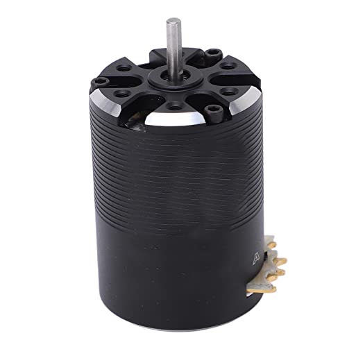 540 Sensored Brushless Motor High Speed Durable 250W for 1/10 RC Car Racing Black Aluminum