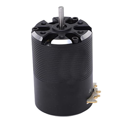 540 Sensored Brushless Motor High Speed Durable 250W for 1/10 RC Car Racing Black Aluminum
