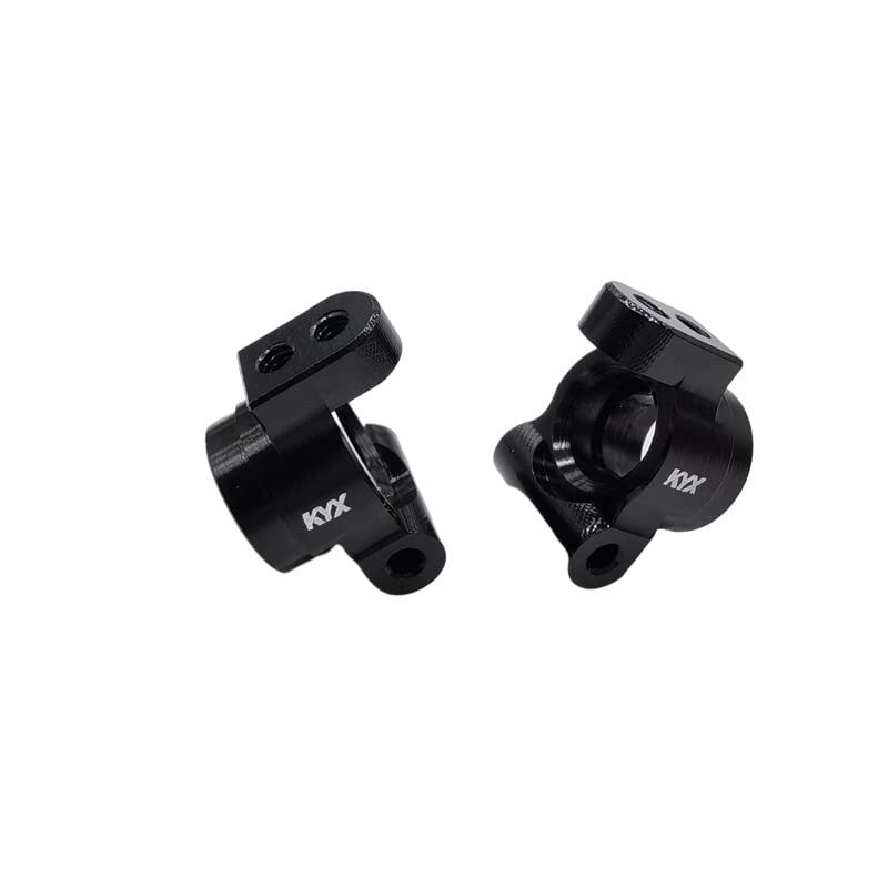 KYX Racing Aluminum Rear Spindle Rear C Hub Set Upgrades Parts Accessories for 1/16 1/18 RC Crawler Car LOSI Mini-B Brushed Mini-T Buggy
