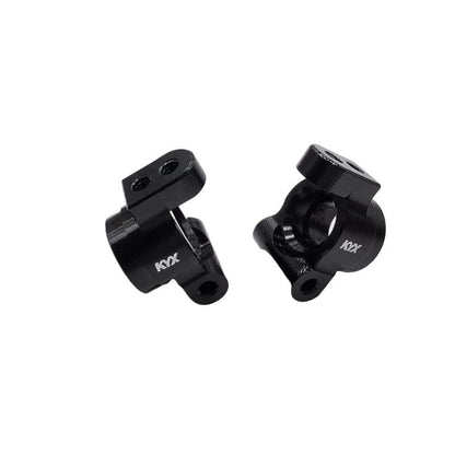 KYX Racing Aluminum Rear Spindle Rear C Hub Set Upgrades Parts Accessories for 1/16 1/18 RC Crawler Car LOSI Mini-B Brushed Mini-T Buggy