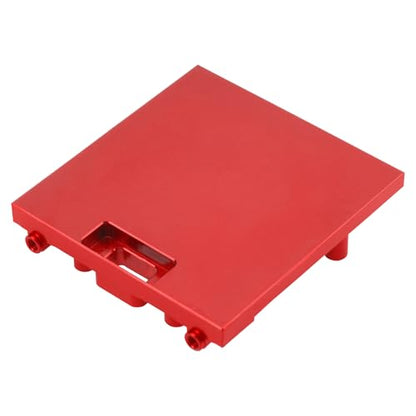 Metal Motor Mount Holder Bracket Fixed Seat Compatible with 2024 New MN99S MN98 V2 Version 1/12 RC Car (Red) - color: Red