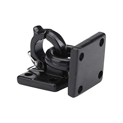 RC Car Trailer Buckle, 2 Pcs Simulation Trailer Tow Lock Shackle Bracket Set for Axial SCX10 CC01 D90 D110 TF2 RC Car