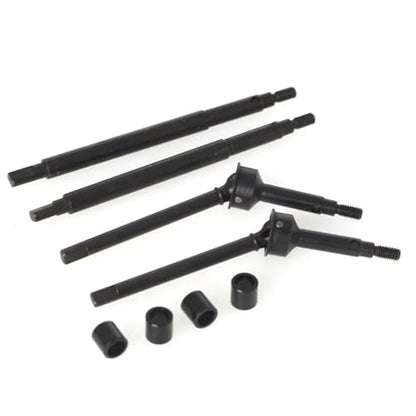 RC Car Models Parts for Traxxas for Trx4M for Racing 1/18 Rc Crawler Car Upgrade Parts Hard Steel Universal Front Rear Axle Drive Shaft Set