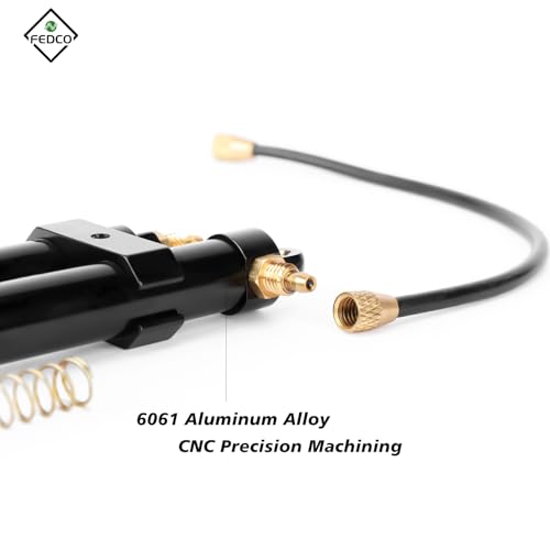 SCX10 Shocks 100MM Negative Pressure Shocks Oil-Filled Aluminum Shock Absorber For RedCat Everest Gen7 SCX10 III Pro Upgrade Parts 1/10 RC Crawler