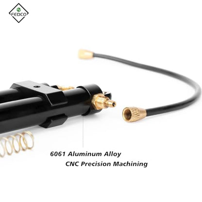 SCX10 Shocks 100MM Negative Pressure Shocks Oil-Filled Aluminum Shock Absorber For RedCat Everest Gen7 SCX10 III Pro Upgrade Parts 1/10 RC Crawler