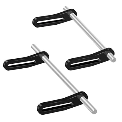 OGRC Adjustable 1/10 RC Bumper Mount Aluminum Alloy Front & Rear Bumper for TRX4 TRX6 Axial SCX10 Element Enduro Gen7 Gen8 1/10 RC Crawler Car (Black) - color: Black