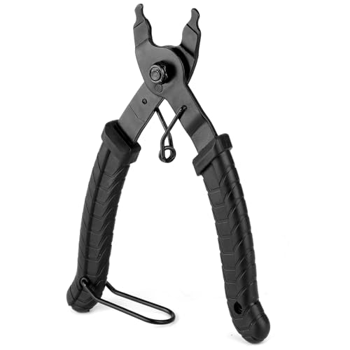Bike Link Plier, Bicycle Chain Removal Tool Missing Link Opener Closer Plier Compatible with All Speed Bicycle Master Link Pliers