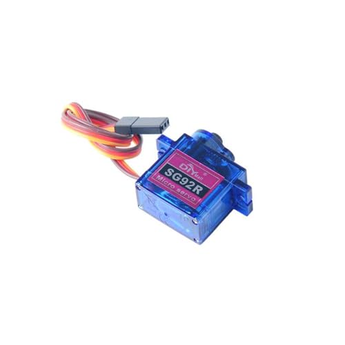 SG92R 9g Micro Servo Motor 360 Degree Continuous Rotation for RC Remote Control Aircraft Model Need PWM 500-2500usec(Pack of 5pcs) - style: 360 degree