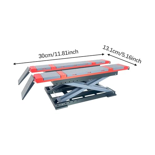 RC Scissor Lifting Platform,RC Car Stand for 1/18 Scale Crawler Accessories Realistic Display Lifting Stand Adjustable