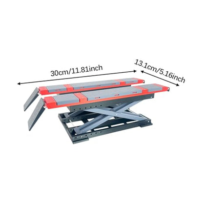 RC Scissor Lifting Platform,RC Car Stand for 1/18 Scale Crawler Accessories Realistic Display Lifting Stand Adjustable