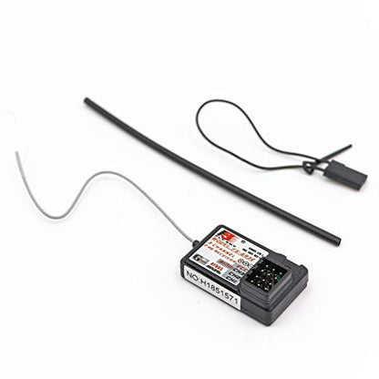 RC Car Receiver, FS-GR3E AFHDS 3CH 2.4GHz Receiver for RC Car Boat, Fit for FS-GT2 FS-GT2B FS-GT3B FS-GT3C FZ-IT4S Transmitter, with 3 Channels