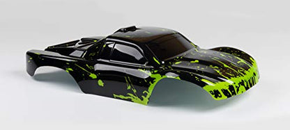 SummitLink Compatible Custom Body Muddy Green Over Black Replacement for 1/10 Scale RC Car or Truck (Truck not Included) SS-BG-01