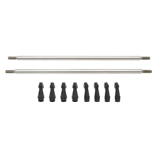MEUS RACING 1/10 Links Steel Chassis Links Kit for Traxxas TRX4 Axial SCX10 Tamiya CCO1 Redcat Gen8 1/10 RC Crawler (150mm) - size: 150mm
