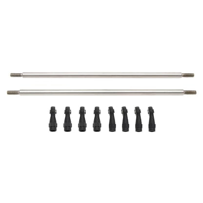 MEUS RACING 1/10 Links Steel Chassis Links Kit for Traxxas TRX4 Axial SCX10 Tamiya CCO1 Redcat Gen8 1/10 RC Crawler (150mm) - size: 150mm