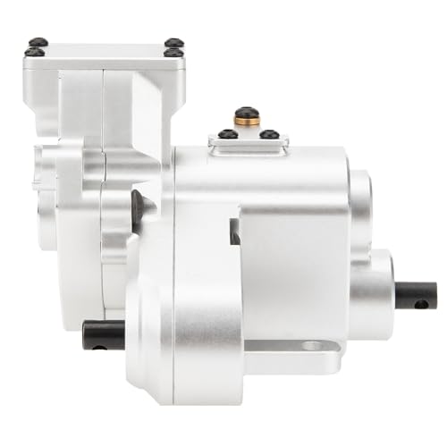 MEUS RACING Dual Speed Transmission Overdrive Gearbox for Vanquish Optic H10 1/10 RC Crawler (Silver) - color: Silver