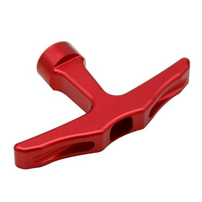 Alloy CNC Pull Starter Handle for Zenoah CY Rovan TSRC Engine (Red) | for 1/5 Hpi Rofun Km Baja Lois 5ive-T FG GoPed Redcat Rc Car Parts - color: Red