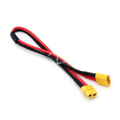 XT60 Female To Male XT60 12awg 14awg 150mm 300mm Silicone Wire Connector Plug Adapter Extended Cable For RC Car Lipo Battery Parts Replacement RC Upgrade Parts(12awg150mm) - size: 12awg150mm