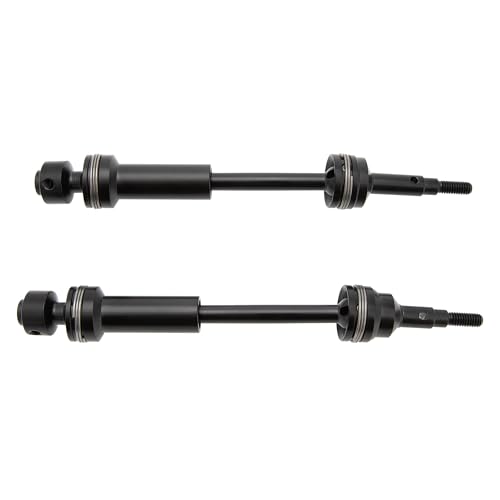 MEUS RACING Steel Front Rear Drive Shaft CVD Driveshaft Kit ONLY for Traxxas New Slash/Hoss/Jato/Rustler/Stampede 4X4 with 9080 Extreme Heavy Duty Upgrade Kit (for New 4x4) - color: For New 4x4