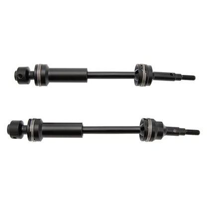 MEUS RACING Steel Front Rear Drive Shaft CVD Driveshaft Kit ONLY for Traxxas New Slash/Hoss/Jato/Rustler/Stampede 4X4 with 9080 Extreme Heavy Duty Upgrade Kit (for New 4x4) - color: For New 4x4