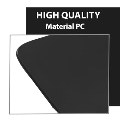 LQI Front Bumper Tow Hook Eye Cover Cap Black 4F0807441F | Compatible with Audi A6 3.0L V6/4.2L V8 A/T Quattro Avant Wagon Base 2009-2010 - size: Front | Fit Audi A6 2009-2010
