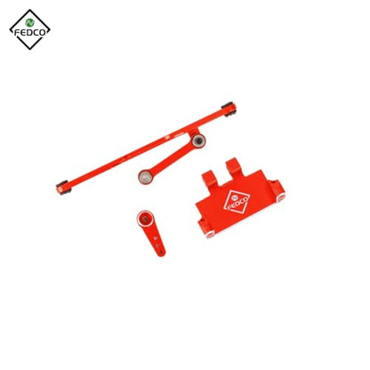 SCX24 Servo Mount Adjustable Steering Link and 15T Servo Arm Horn Set for Axial SCX24 Upgrade Parts Gladiator Bronco C10 JLU Deadbolt GX470 1/24 RC Crawler
