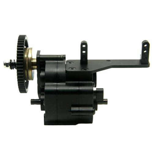 Metal 2-Speed Transmission Gearbox Compatible with Wraith and 1/10 Scale RC Crawler Cars for Upgrade and Replacement(Gear) - color: Gear