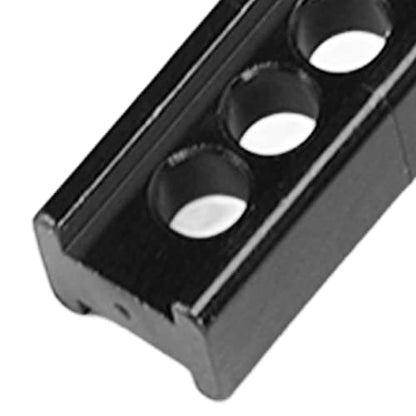 plplaaoo Aluminum RC Car Body Post 2Pcs Shell Holder Mounts for Mini E Revo Slash 1:16 Scale RC Upgrade Parts Accessories Blue (Black) - color: Black