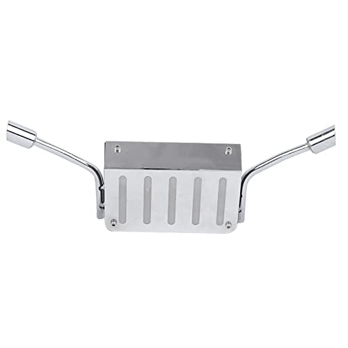 Fuel Tank Exhaust Pipe Replacement Accessory Compatible with Traxxas TRX-4 1/10 RC Car – Stainless Steel & Plastic Simulation Exhaust Pipe Kit with Screws