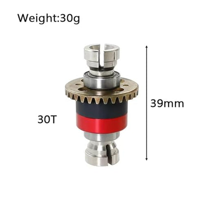 RC Car Parts Compatible with Arrma 1/18 for Granite for Grom 1/14 for Mini for Mojave for GROM RC Car Upgrade Parts Accessories Metal Differential(C) - size: C