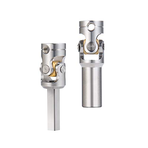 RC-Hub 1Pcs RC Driveshafts Metal Drive Shaft 45-50/47-57/55-67/60-80mm for 1:14 Tamiya Trailer Tractor Truck RC Crawler Car (47-57mm) - size: 47-57mm