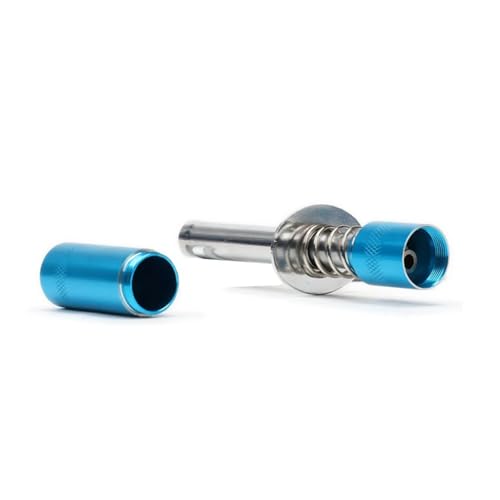 1/8 RC Car Glow Plug Igniter Starter 1/10 Nitro Engine Start Tool Support AA Batteries Power Compatible with 1:8 1:10 Scale Crawler Buggy Monster Truck Car Boat Plane Traxxas Tamiya Blue