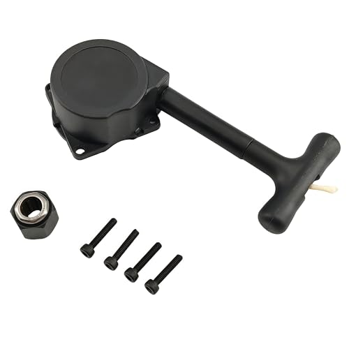 RC Nitro Engine Pull Starter R020 for HSP Redcat Himoto Vertex VX | 12mm One-Way Bearing,R025 Hex Nut,1/10,.16 .18 .21,CXP SH,Nitro Engine,Easy Start,Durable Construction