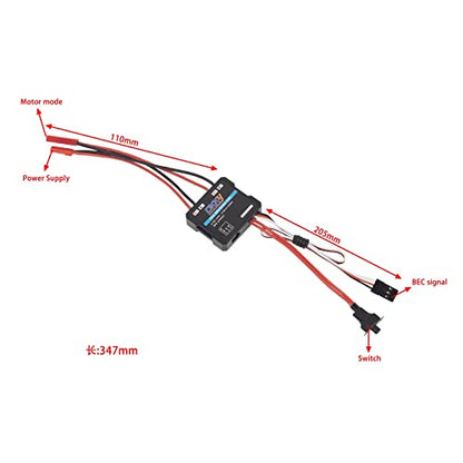 DKKY RC Brushed ESC 40A, RC Motor Electric Speed Controller for 1/16 1/18 1/24 RC Crawler AX24 FCX24 FCX18 RC Accessories Parts
