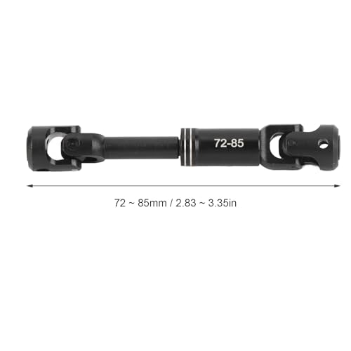 RC Drive Shaft, Metal RC Car Crawler Drive Shaft with Screws for SCX10 1/10 Cars (72-85MM - size: 72-85MM
