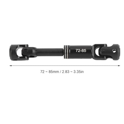 RC Drive Shaft, Metal RC Car Crawler Drive Shaft with Screws for SCX10 1/10 Cars (72-85MM - size: 72-85MM