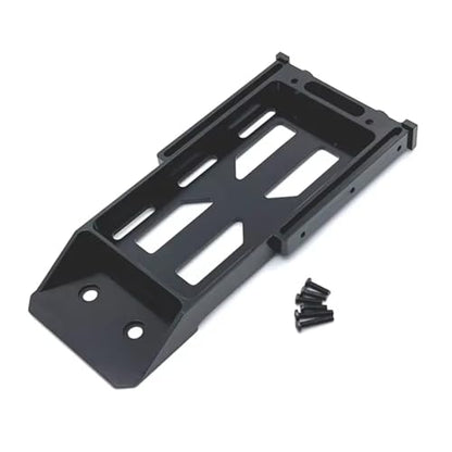 RC Upgrade Bumper Compatible with MN128 MN86 MN86S MN86K MN86KS Metal Battery Tray Rear Bumper Mount 1/12 RC Crawler Car Upgrade Parts Accessories